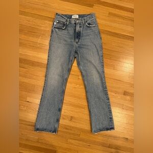 AGOLDE 90s Pinch Waist High Rise Straight denim, Size 24